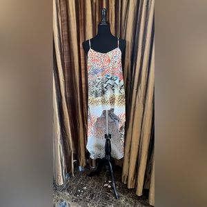 Animal print top.